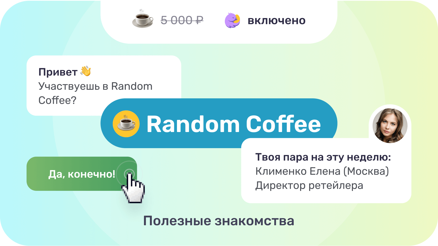 Новые знакомства с Random Coffee